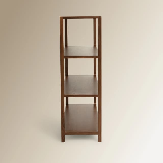 Detalle 2 de El Corte Inglés Paul estantería nogal 2 alturas