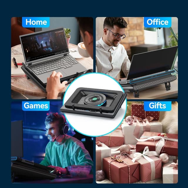 Thumbnail 6 de llano Gaming Laptop Cooler 5.5in fan 🖥