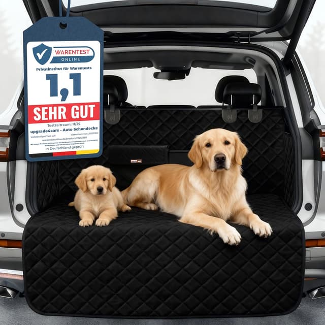 Imagen de Upgrade4cars Premium Kofferraumschutz Hund – Kofferraumdecke en OfertitasTOP