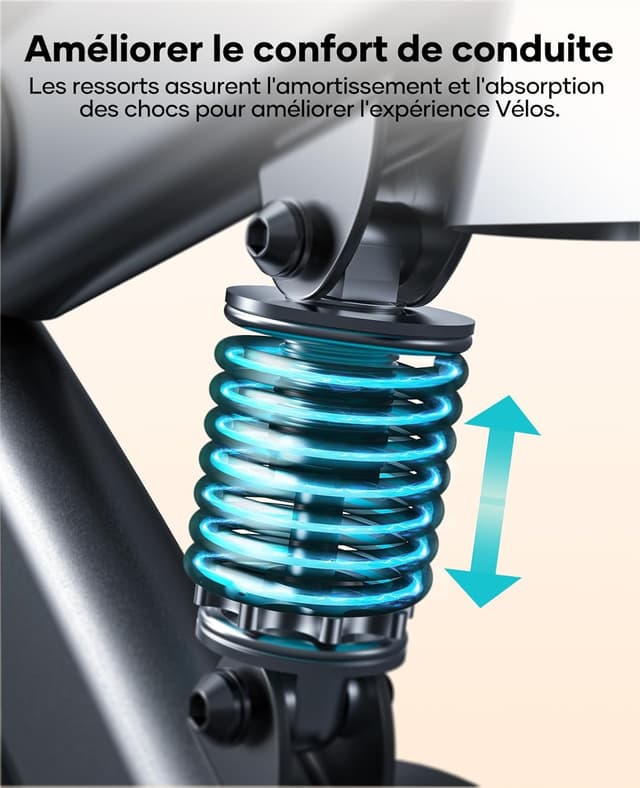 Detalle 2 de TOPUTURE Velo d'appartement connecté 160 kg ⚙