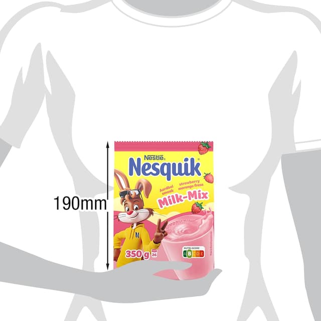 Thumbnail 4 de Nesquik Nestlé Fresa 🍓 Bolsa 350 g