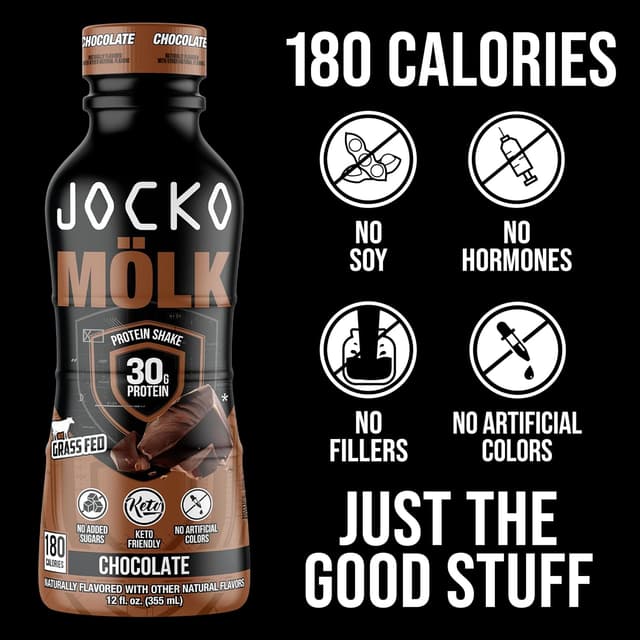 Detalle de Protein shake 30g grass fed Jocko Mölk