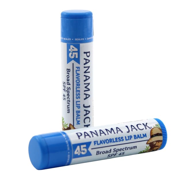 Detalle de Panama Jack Sunscreen Lip Balm SPF 45 (Broad Spectrum UVA-UVB) for Dry, Chapped Lips