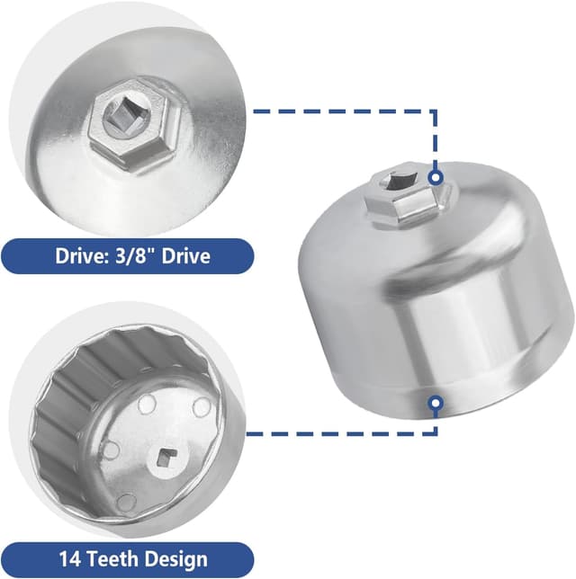Thumbnail 4 de GTLM Oil Filter Socket Set