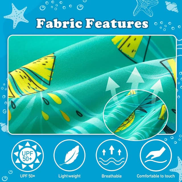 Detalle 2 de UMELOK Boys Swim Trunks with UPF 50+