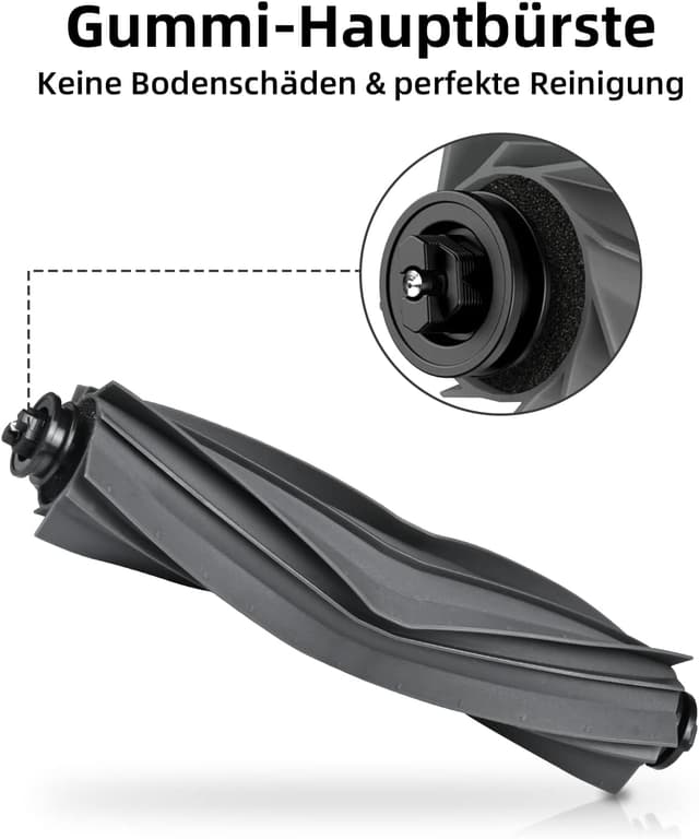 Detalle de 18-teiliges Zubehör-Set für Dreame L10s / L10 Ultra / L10 Prime / L10s Pro Gen3 (mit 1 Hauptbürste, 6 Wischtüchern, 4 Filtern, 6 Seitenbürsten)