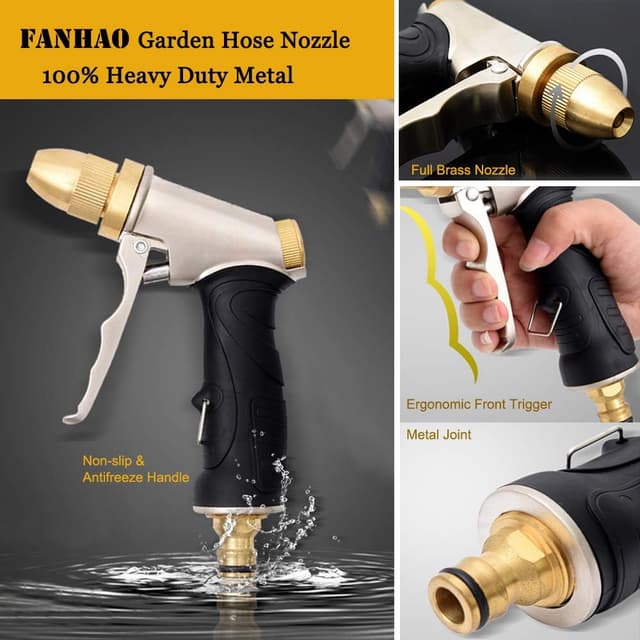 Thumbnail 2 de FANHAO Garden Hose Spray Gun 3/4