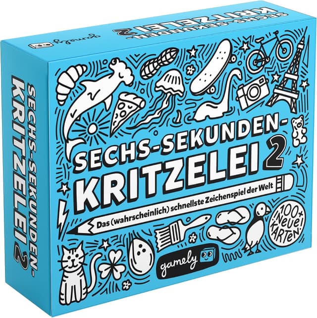 Thumbnail 6 de Gamely Sechs-Sekunden-Kritzelei Das Zeichenspiel