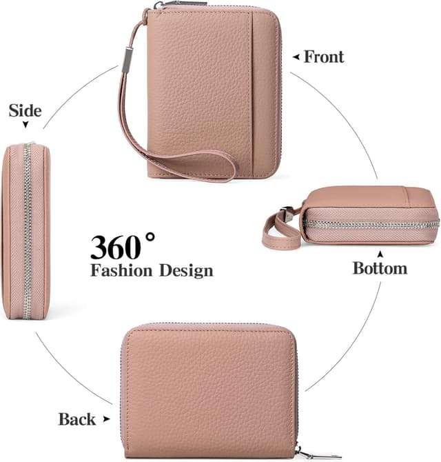 Thumbnail 4 de SENDEFN Geldbeutel Damen Leder mit RFID‑Schutz