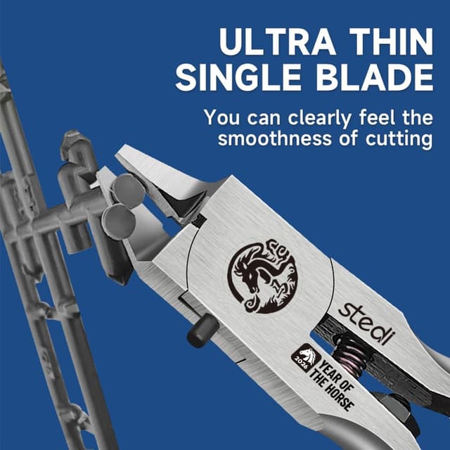 Detalle 2 de stedi Ultimate Model Nippers – ultra-thin single-edge sprue cutter with protective case