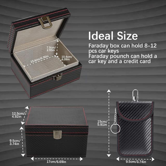 Thumbnail 6 de Mycketop Keyless Go Schutz Box Große Größe