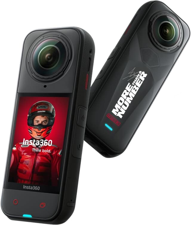 Detalle de Insta360 X5 8K 360° Action-Cam für Licht