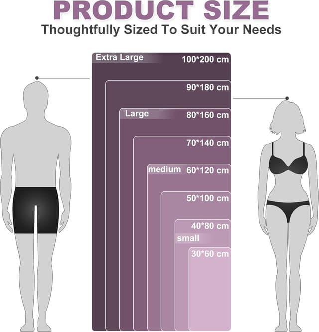 Thumbnail 6 de Microfibre towel 30×60cm silver-ion quick dry