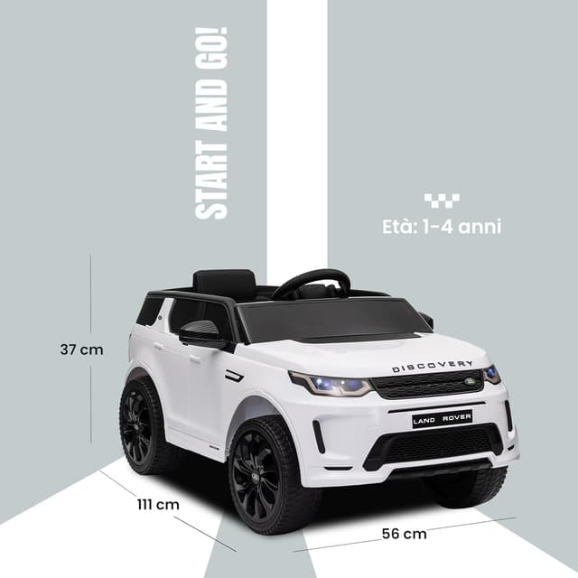 Detalle de Baroni Toys Land Rover 12V, 25 kg