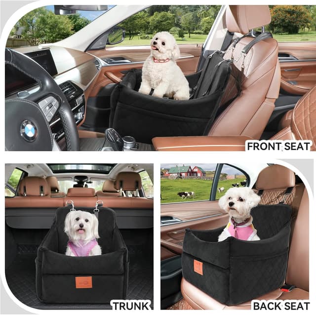 Detalle 2 de Dog booster seat for small dogs up to 35lbs