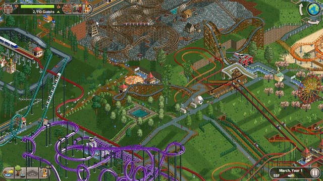 Detalle 2 de Atari RollerCoaster Tycoon Classic for Nintendo Switch