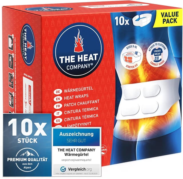 Detalle de THE HEAT COMPANY Wärmegürtel 12 Std. Wärme