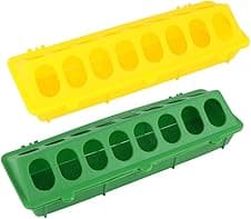 Imagen de Supvox Taubenfuttertrog 2er Set 11,81×3,94×3,15In en OfertitasTOP