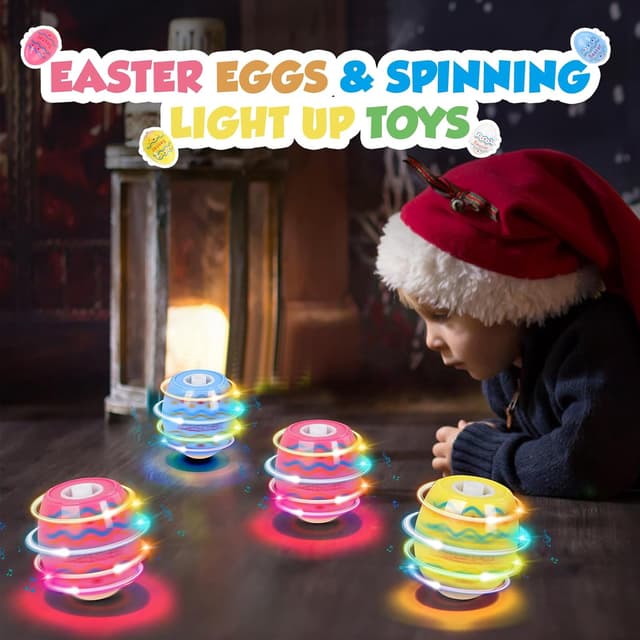 Detalle de HaoVrisn Osterei-Spinning Set 6-teilig