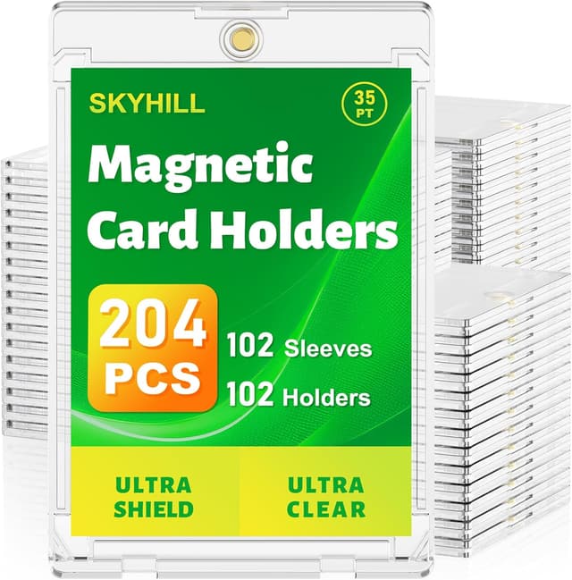 Detalle de Skyhill 102ct Acrylic 35pt Card Holders with Sleeves