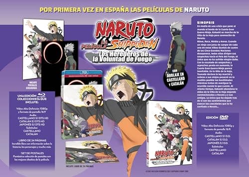 Detalle de Naruto Shippuden: La Película 3 – Los Herederos de la Voluntad de Fuego (Blu-ray)