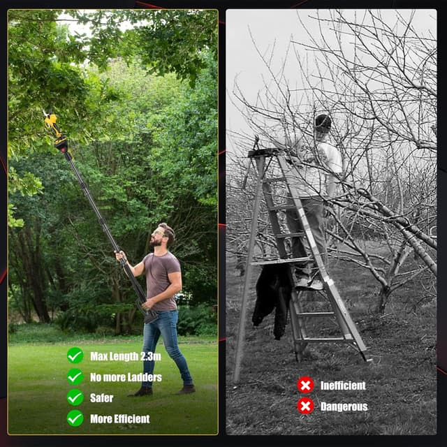 Thumbnail 4 de Tijeras De Podar Electricas 50 mm, motor 1000 W