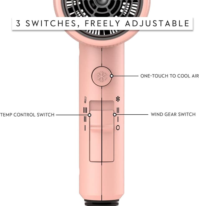 Detalle de AINA Hair Dryer with Ionic Power 1600W