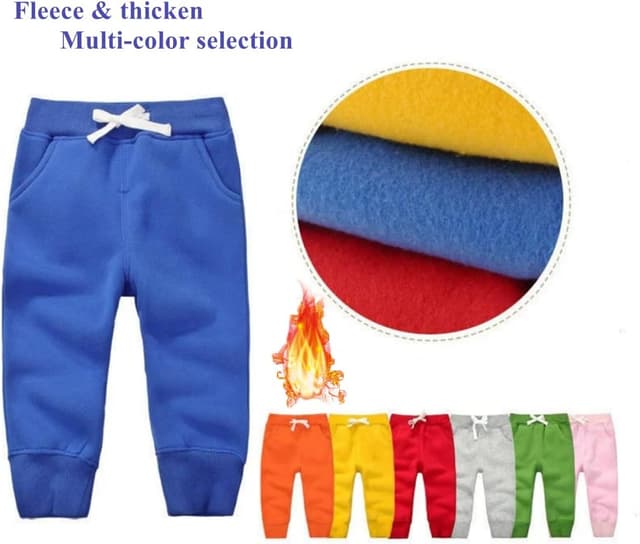 Detalle de Kids cotton trousers with elastic waist