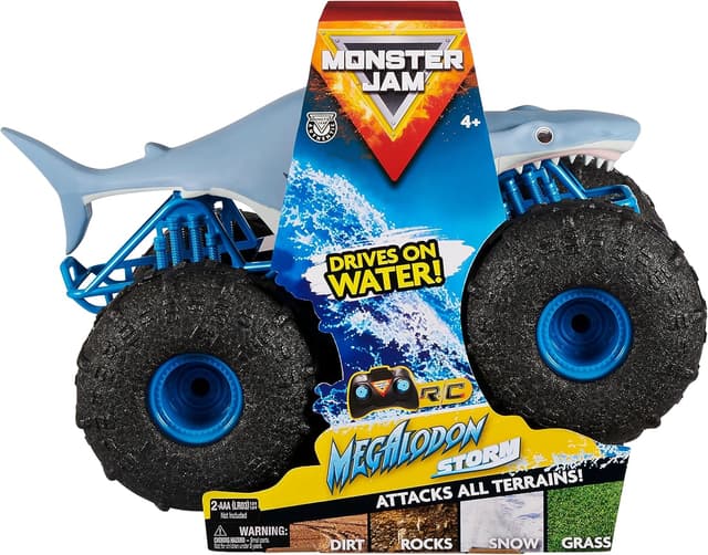 Detalle de Monster Jam Megalodon STORM RC 1:15