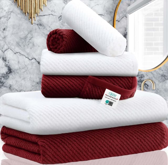 Thumbnail 6 de Aqua Teal 13"x13" Wash Cloths 6-Pack