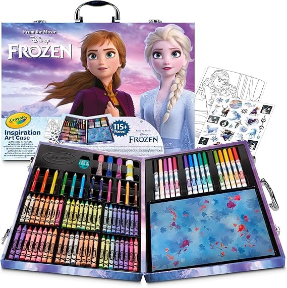 Imagen de Crayola — Maletín de Pinturas Frozen II 🎨 Kits Creativos Infantiles en OfertitasTOP