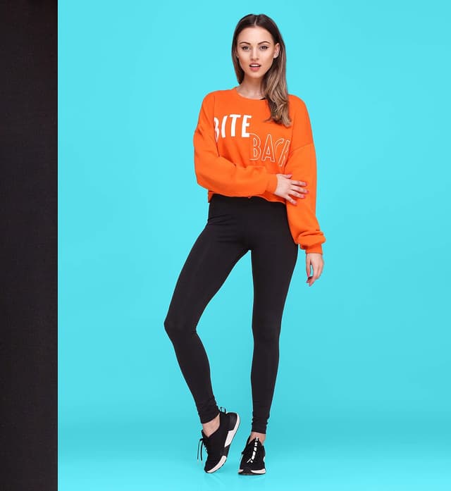 Detalle de Bellivalini BLV50-147 : legging long en viscose tenue sport pour femme