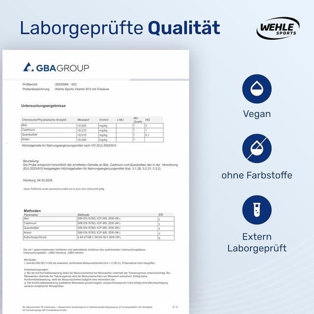 Thumbnail 6 de Vitamin B12 hochdosiert 500 µg, 400 Tabletten