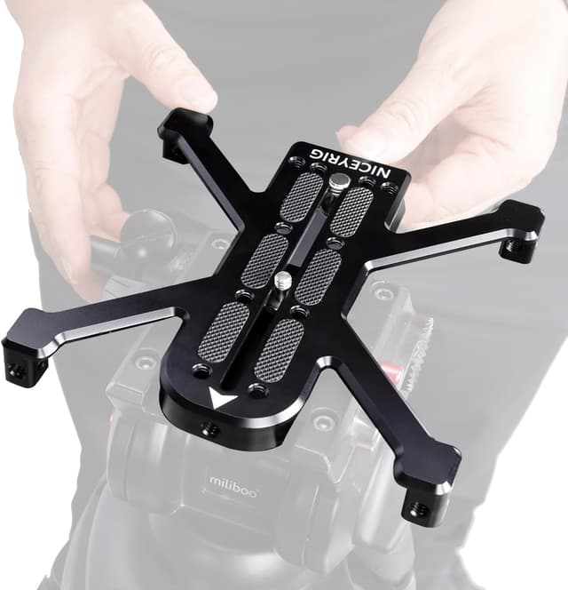 Thumbnail 4 de NICEYRIG Kamera-Schnellwechselplatte für Manfrotto-Typ