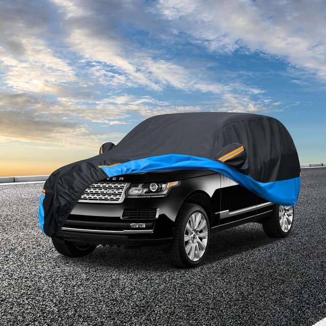 Thumbnail 6 de FSGRICH Waterproof All-Weather SUV Car Cover (181–190 in) with Windproof Straps & UV Protection