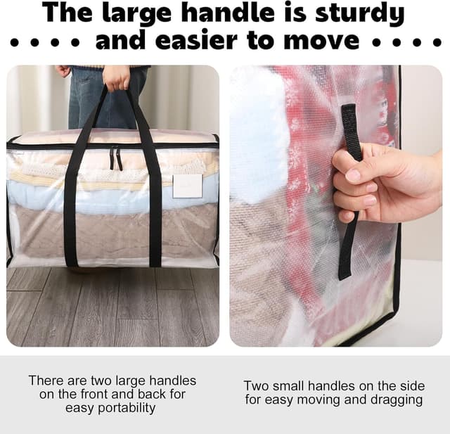 Detalle 2 de Yafe 91L Large Clothes Storage Boxes