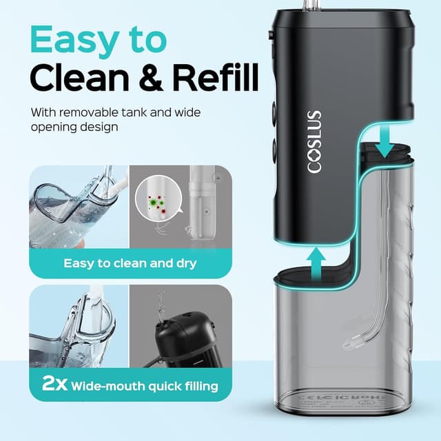 Thumbnail 4 de COSLUS T40 Mini Water Flosser 30-day 🦷