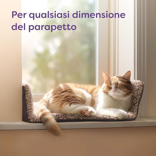 Detalle 1 de Knupis tappetino per gatti finestra 90x28 cm