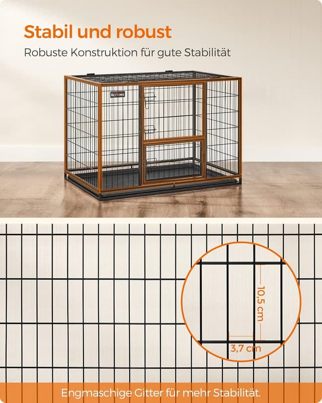 Detalle de Feandrea PPD001B01 Gitterbox 107×70×75 cm