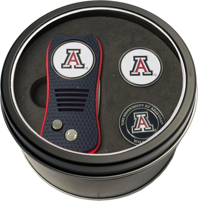 Detalle 2 de Team Golf NCAA Adult-Unisex Tin Gift Set with Switchfix Divot Tool and 2 Ball Markers