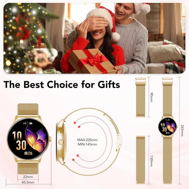 Thumbnail 6 de Smart Watch for Women 1.39” Round Screen