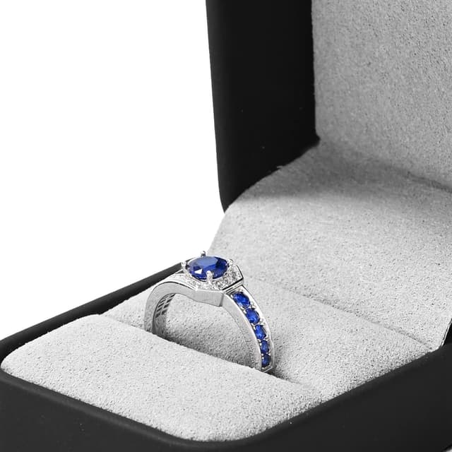 Thumbnail 6 de Papten Caja para Anillo en Piel Sintética Negra 💍 Boda y Propuesta