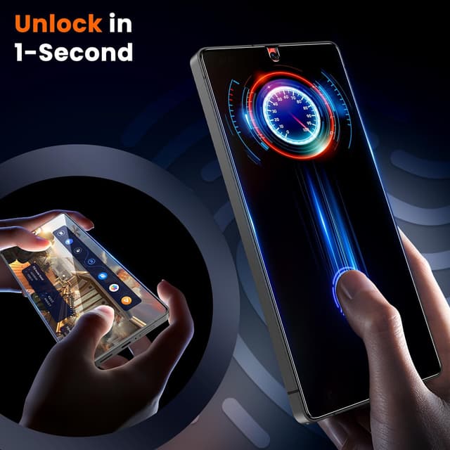 Detalle 2 de UniqueMe Galaxy S25 Ultra Privacy Screen Protector 2 Pack