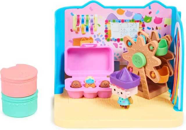 Detalle de DreamWorks Gabby’s Dollhouse Baby Box craft room