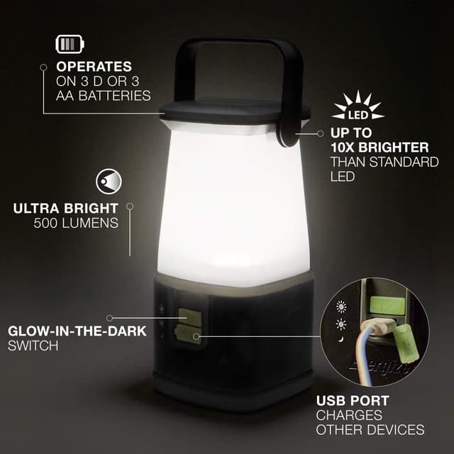 Detalle 2 de Energizer Linterna Camping 360 PRO 500 lúmenes