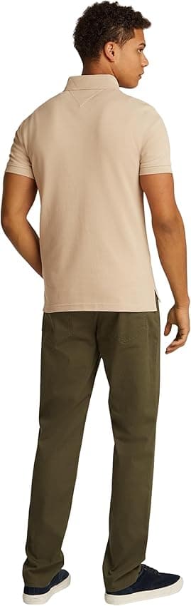 Detalle 2 de Tommy Hilfiger 1985 Polo hombre beige L 96% algodón