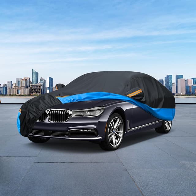 Thumbnail 6 de FSGRICH Waterproof All-Weather Car Cover for Sedan (UV, Windproof, Dustproof)