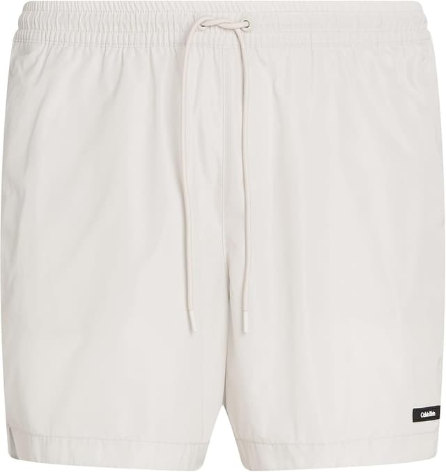 Detalle de Calvin Klein Men’s Medium Drawstring Swimming Trunks Long