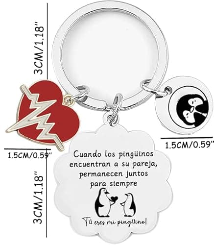 Thumbnail 5 de LKJHGF Llaveros Pareja 2 piezas