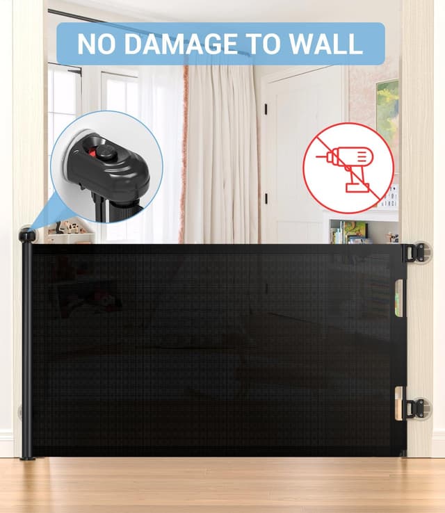 Thumbnail 4 de Nalezuns Versenkbares Baby Gates Ersatzteile 2 Stück